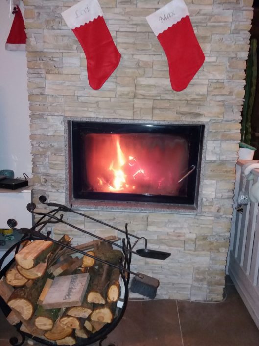 Kerstsok met eigen tekst